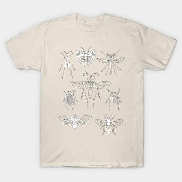 Bugs Everywhere T-Shirt by GnauArt